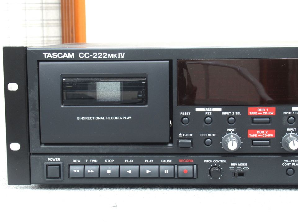 TASCAM 202MKIII バイディレクショナルカセットデッキ 【公式通販】