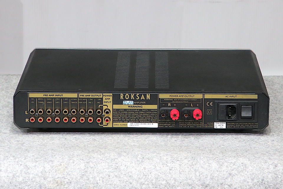 CASPIAN AMP ROKSAN - 中古オーディオ 高価買取・販売 ハイファイ堂
