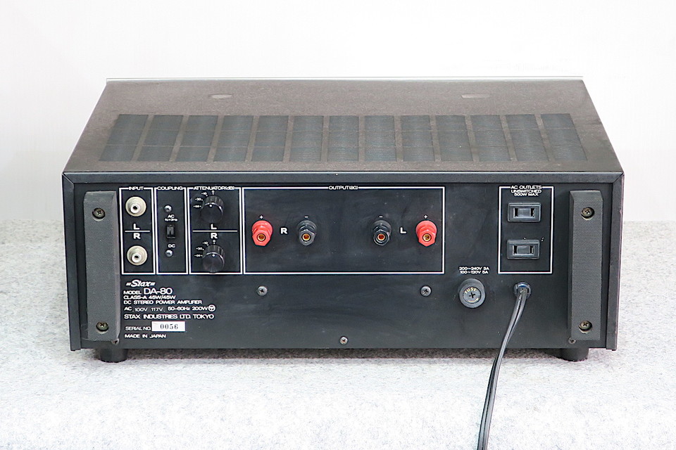 DA-80 STAX - HiFi-Do McIntosh/JBL/audio-technica/Jeff Rowland