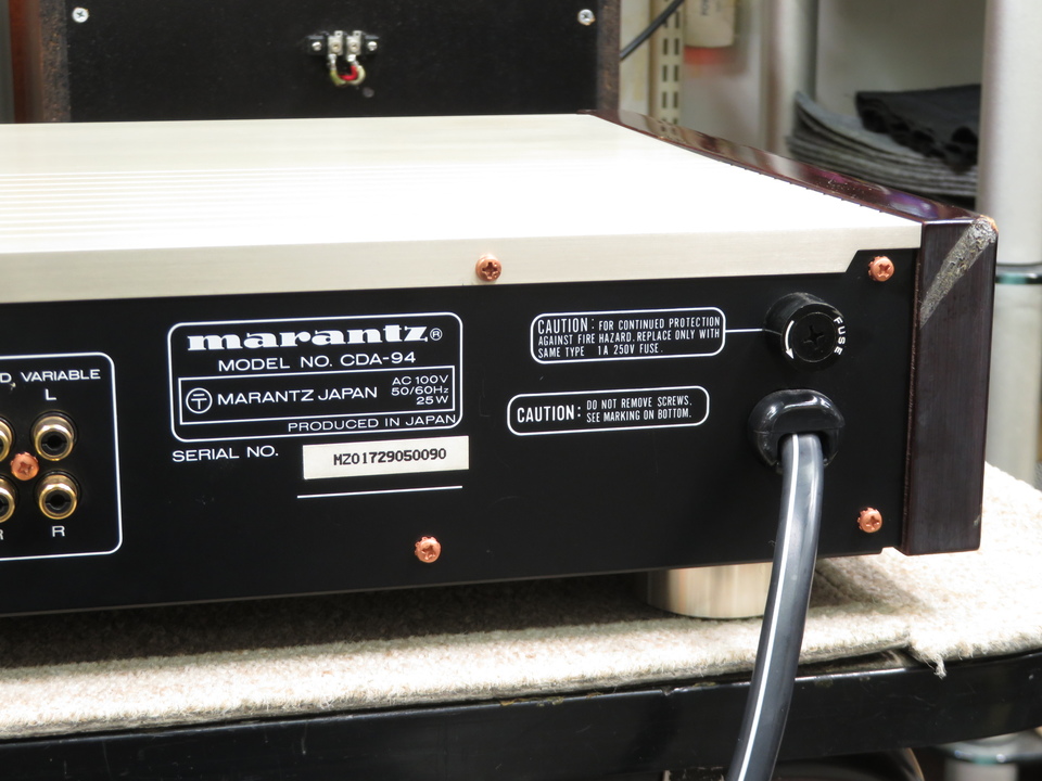 CDA-94 Limited marantz - 中古オーディオ 高価買取・販売 ハイファイ堂