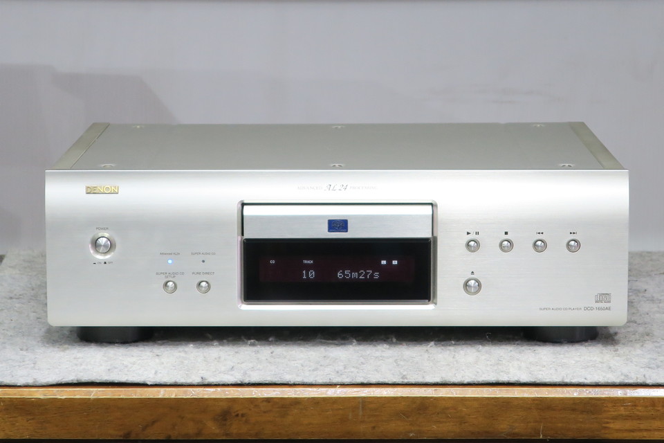 DCD-1650AE DENON - 中古オーディオ 高価買取・販売 ハイファイ堂