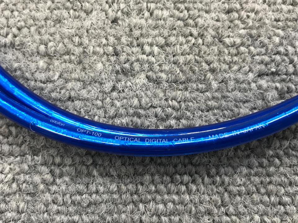 Ortofon OPT-100純石英ファイバー 光デジタルケーブル 完動品 美品 OPT-100 光デジタルケーブル [1.0m] オルトフォン｜ortofon 通販