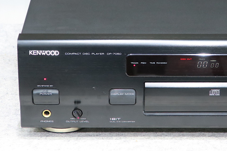 【美品・動作品】 KENWOOD DP-7050 CDプレーヤー DAC7 DP-7050 KENWOOD - 中古オーディオ 高価買取・販売 ハイファイ堂
