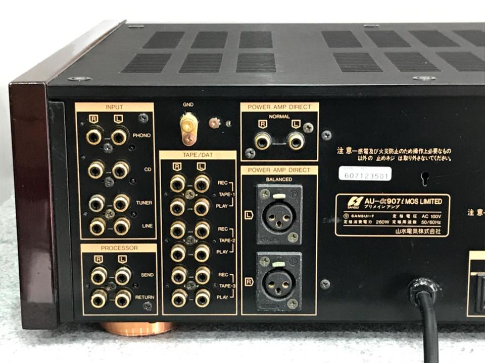 AU-α907i MOS LIMITED SANSUI - HiFi-Do McIntosh/JBL/audio-technica