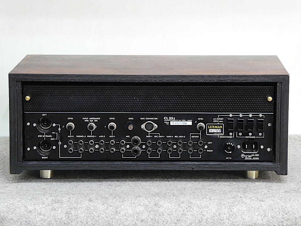 ■■【取説・電源ACケーブル付】LUXMAN CL35 真空管アンプ □□【取説・電源ACケーブル付】LUXMAN CL35 真空管アンプ Yahoo