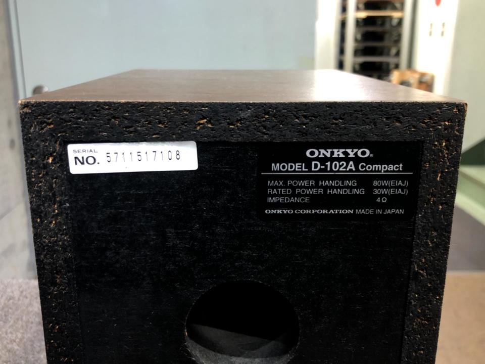 D-102Acompact ONKYO - HiFi-Do McIntosh/JBL/audio-technica/Jeff