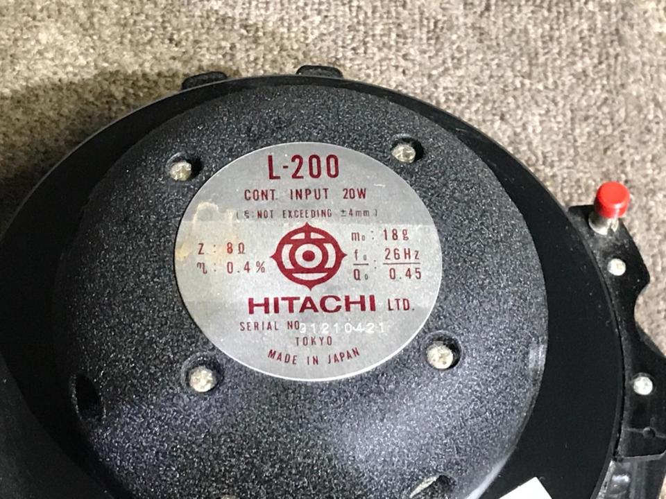L-200 HITACHI - 中古オーディオ 高価買取・販売 ハイファイ堂