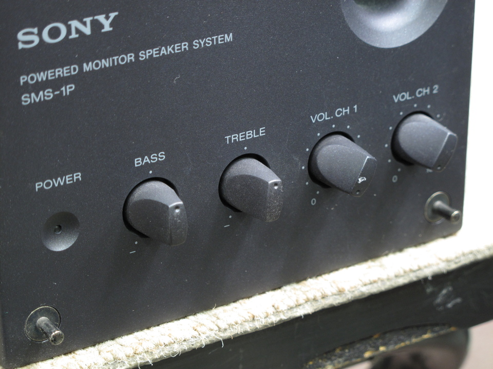 SONY SMS-1P パワーアンプ内蔵 デスクトップスピーカー ホワイト SONY SMS-1P モニタースピーカー | VIVID Online Shop