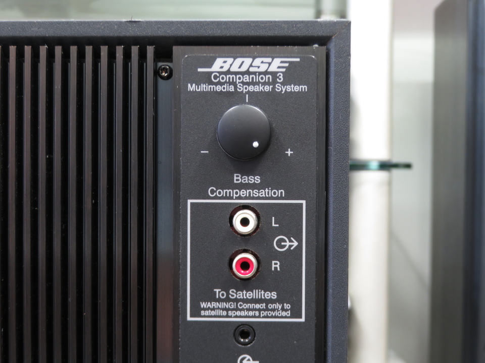 Companion3 BOSE - 中古オーディオ 高価買取・販売 ハイファイ堂