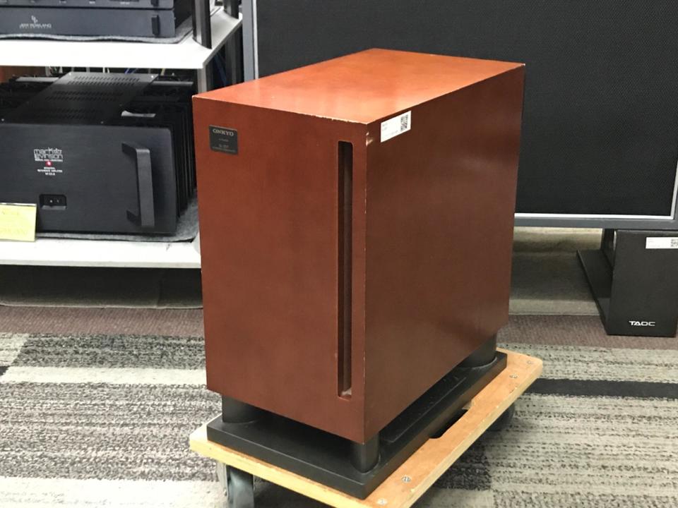 ONKYO - 動作品 ONKYO オンキョー パワード サブウーファー SL-207 木目 SL-207 ONKYO - 中古オーディオ 高価買取・販売 ハイファイ堂