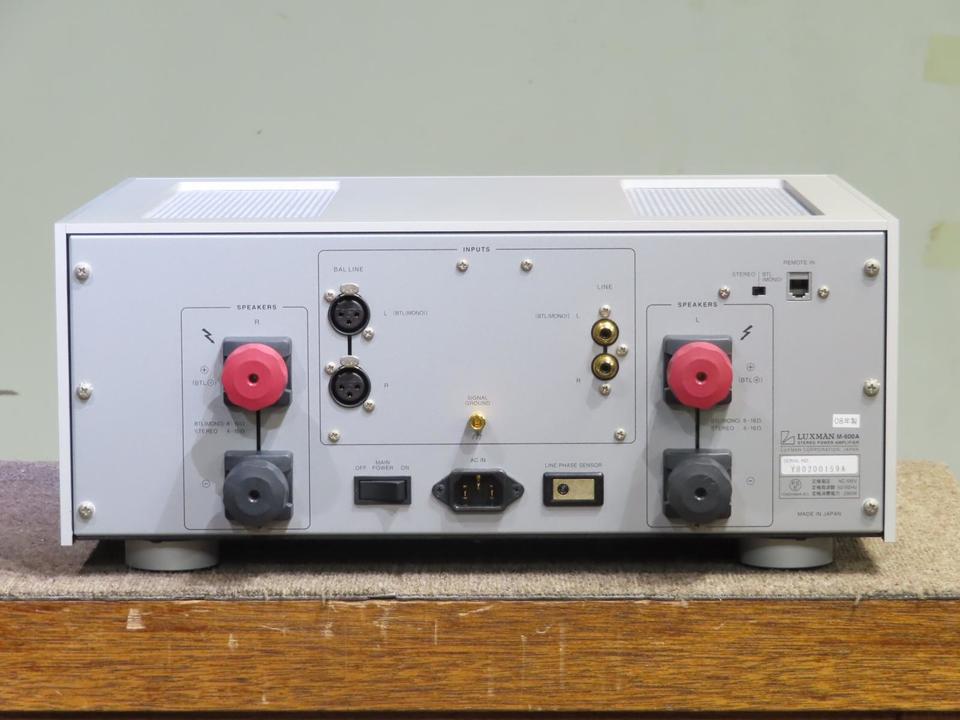 M-600A LUXMAN - 中古オーディオ 高価買取・販売 ハイファイ堂