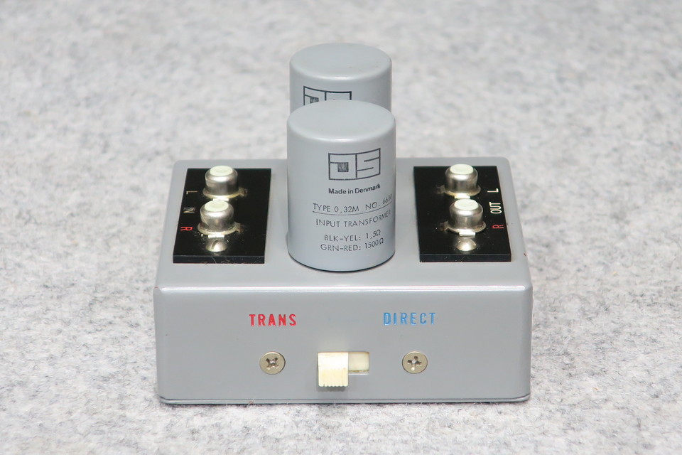 ジャンク JS ジェイエス TYPE 0.32M NO.6600 MC 昇圧トランス 音響機器 オーディオ H4272991 No.6600 JS - 中古オーディオ 高価買取・販売 ハイファイ堂
