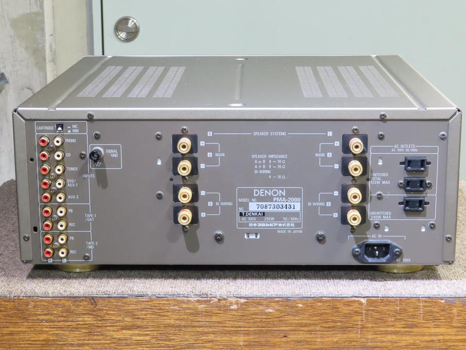 完動品】DENON PMA-2000Ⅱ プリメインアンプ
