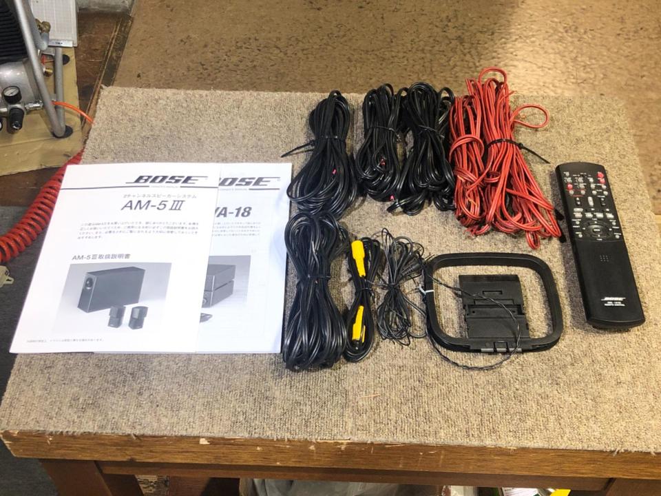 AM-5/3+RA-18+DVA-18 BOSE - 中古オーディオ 高価買取・販売 ハイファイ堂