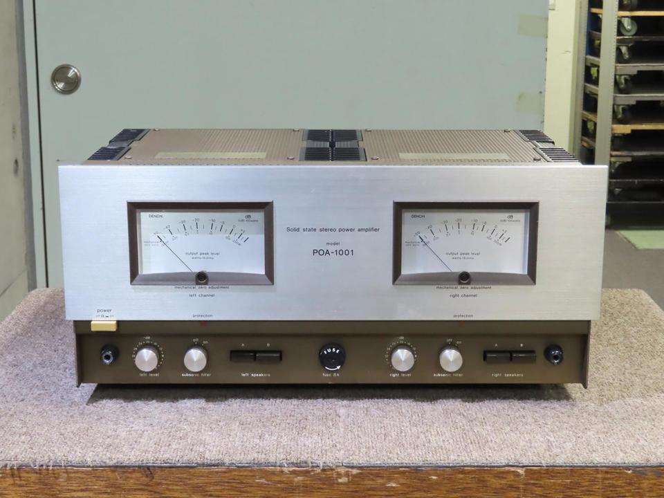DENON ステレオパワーアンプ POA-1001 デノン デンオン ◇ 67B55-4