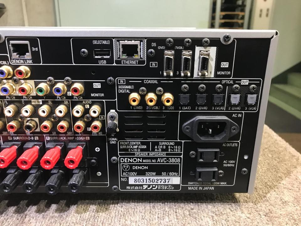 AVC-3808 DENON - HiFi-Do McIntosh/JBL/audio-technica/Jeff Rowland