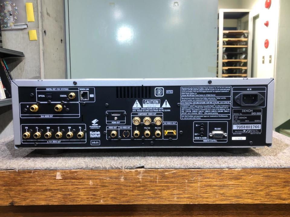 DVD-3930 DENON - HiFi-Do McIntosh/JBL/audio-technica/Jeff Rowland