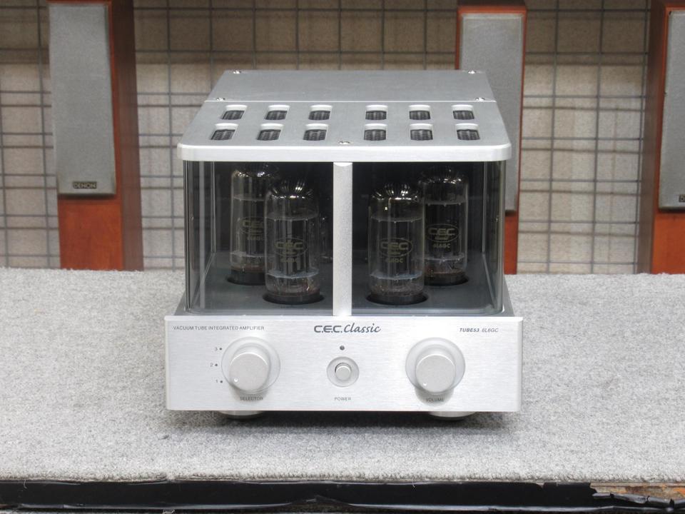 真空管アンプ　C.E.C社製　TUBE５３　20W＋20W（8Ω） CEC Classic TUBE53