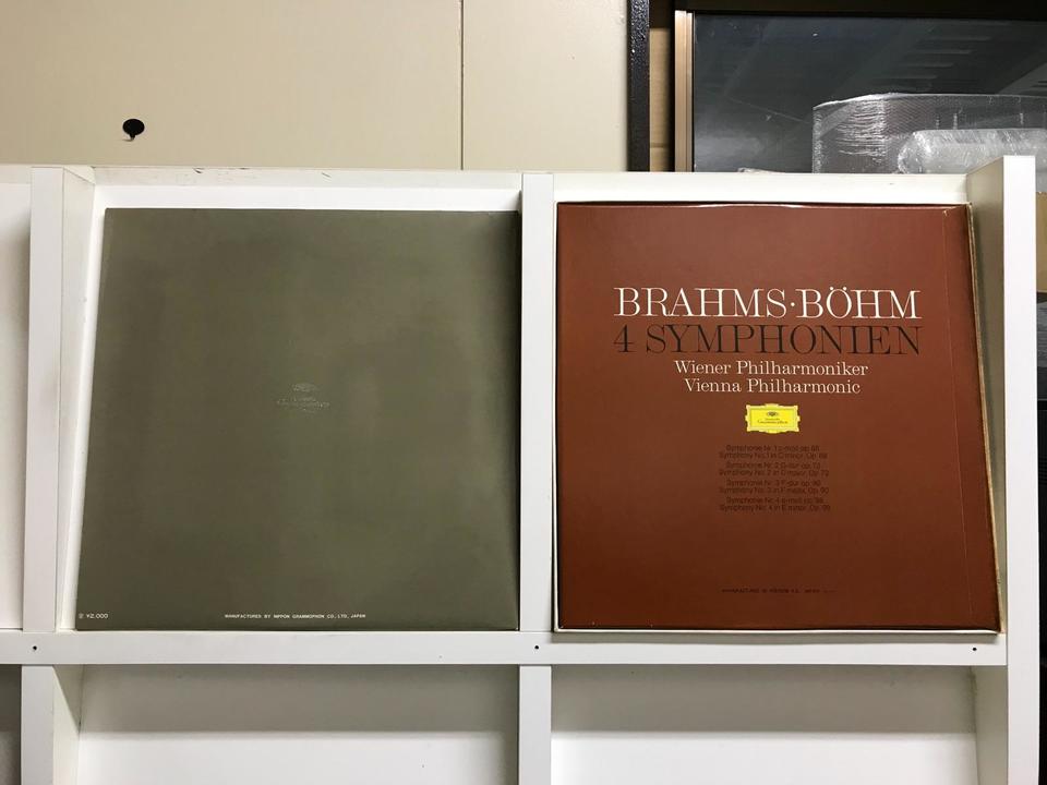 ブラームス　ＬＰ 5枚組 カール・ベーム ブラームス交響曲全集5枚セット - 中古
