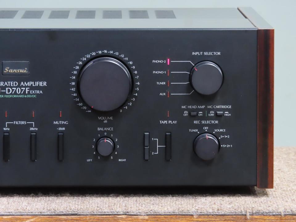 AU-D707F EXTRA SANSUI - 中古オーディオ 高価買取・販売 ハイファイ堂