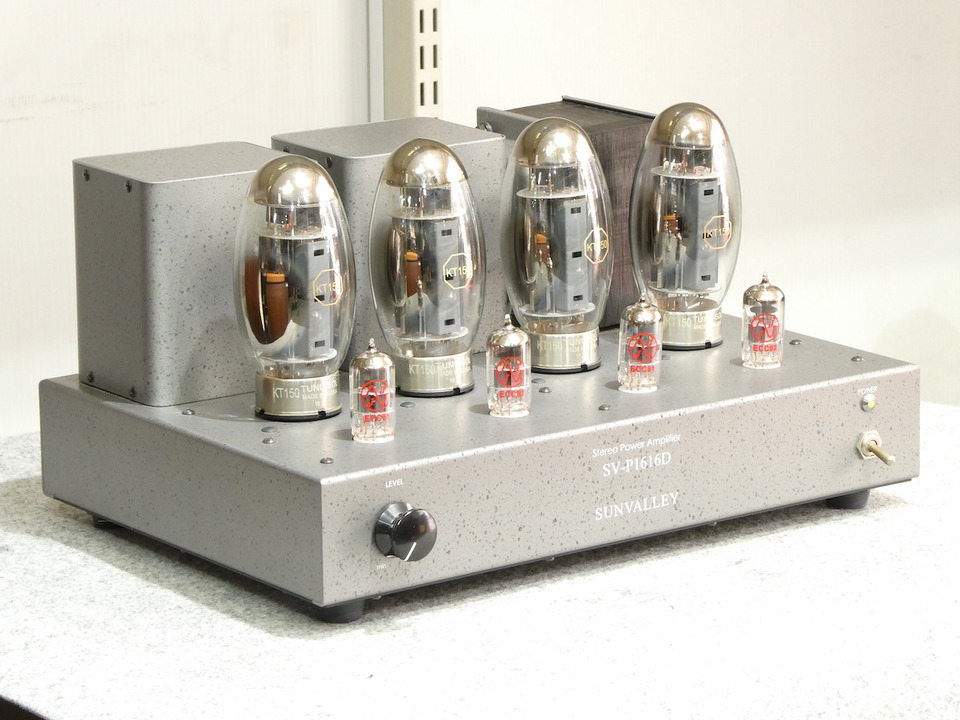 大人気新品 SV-P1616D SUNVALLEY AUDIO 多極管仕様 真空管 パワーアンプ アンプ