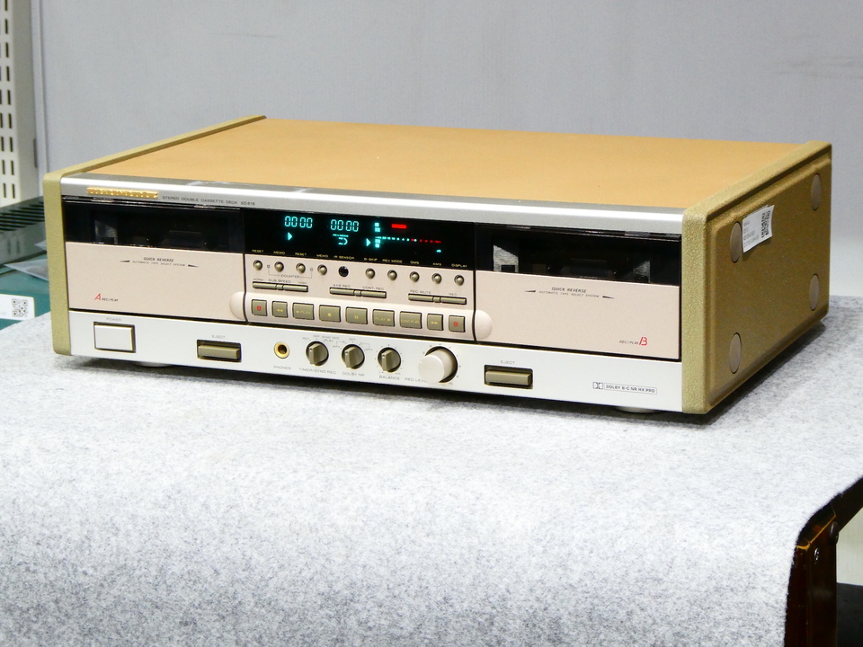 Marantz SD515 ダブルカセットデッキ動作品 お値下げ可 SD515 marantz - 中古オーディオ 高価買取・販売 ハイファイ堂