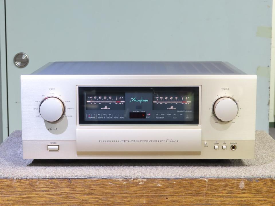 E-600 Accuphase - 中古オーディオ 高価買取・販売 ハイファイ堂