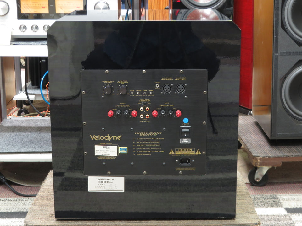引取限定】Velodyne ヴェロダイン HGS15BGJ サブウーファー 中古