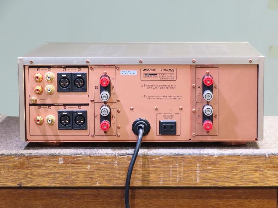 SANSUI パワーアンプ B-2103 MOS VINTAGE SANSUI B-2103 MOS VINTAGEの仕様 サンスイ