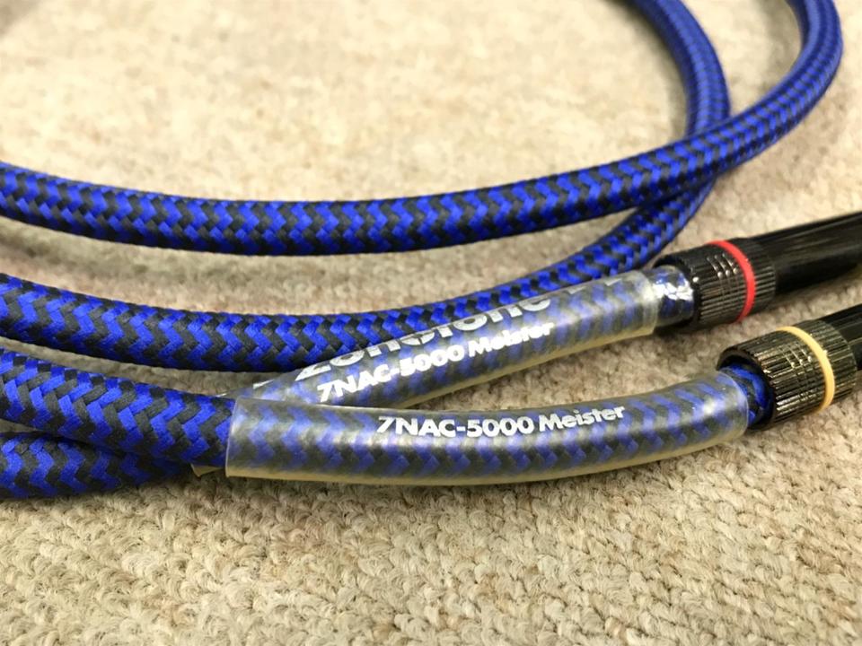 7NAC-5000 MEISTER  ZONOTONE 7N超高純度銅 1mペア 7NAC-5000 MEISTER ZONOTONE 7N超高純度銅 1mペア