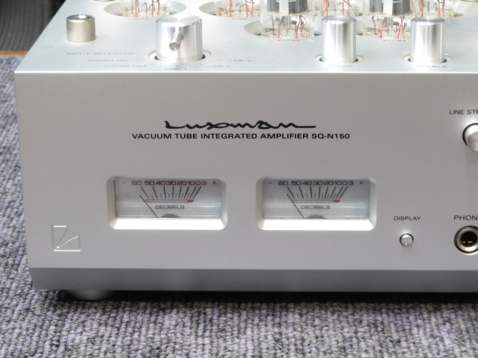 元箱説明書付き　ラックスマン LUXMAN SQ-N150 真空管アンプ SQ-N150｜製品情報｜ラックスマン株式会社 - LUXMAN