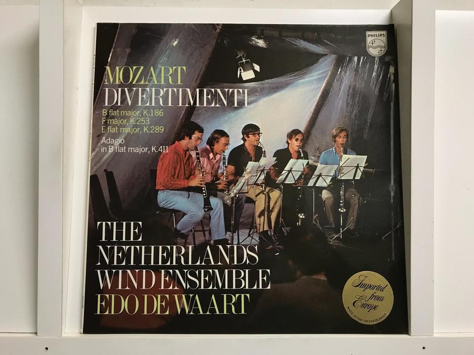 LP レコード ブルー・バック・ジャケット マークのモーツァルト/交響曲第38番「プラハ」ほか 英LONDON 3696