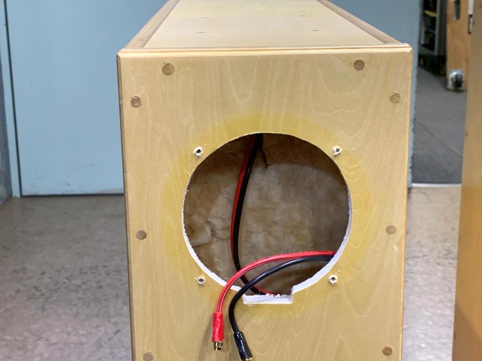 FE108-Sol用バックロードエンクロージャー 自作 - HiFi-Do McIntosh