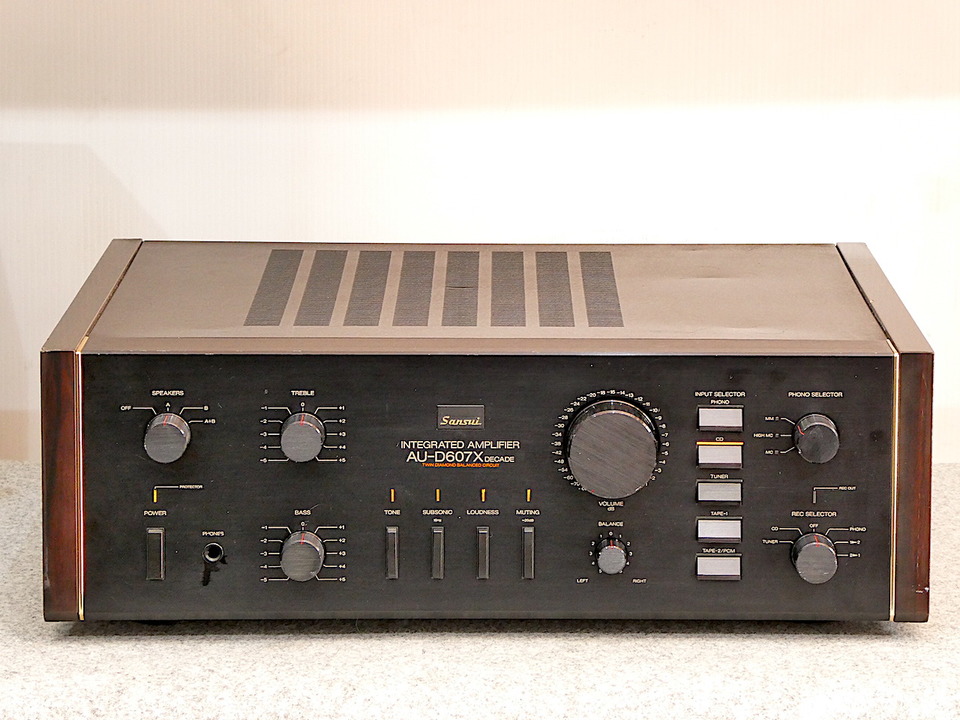 AU-D607X DECADE SANSUI - 中古オーディオ 高価買取・販売 ハイファイ堂