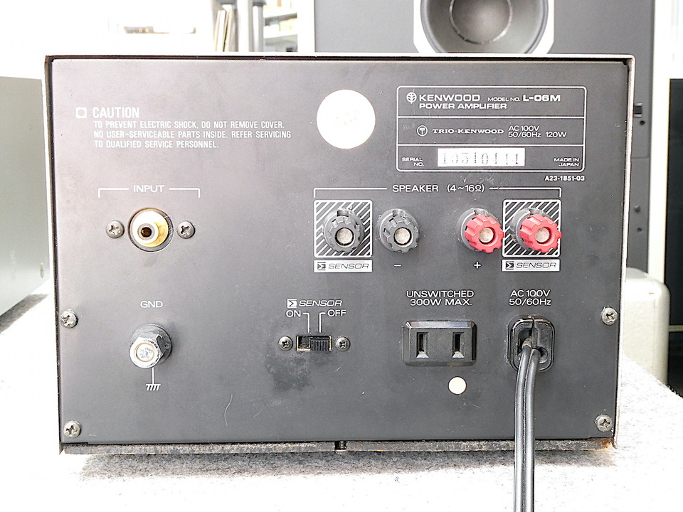 トリオ L-07M アンプ 真空管 きやすい