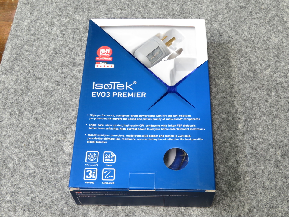 EVO3 PREMIER/1.5m ISOTEK - 中古オーディオ 高価買取・販売 ハイファイ堂
