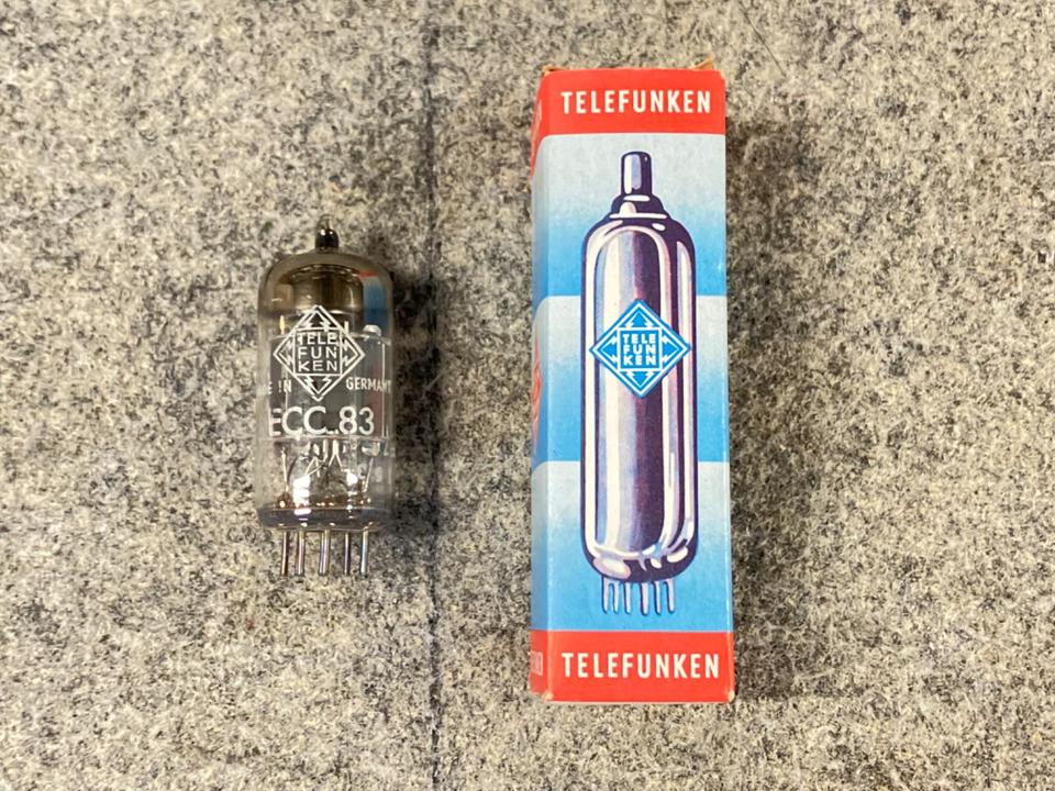 テレフンケン TELEFUNKEN ECC83 4本真空管 (1)