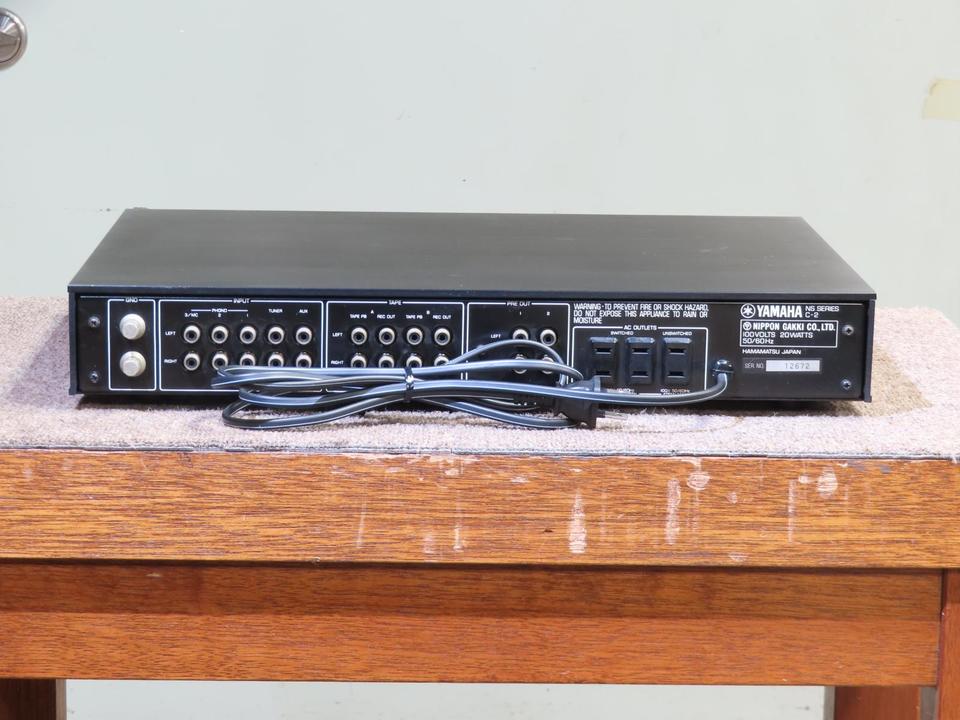【美品 】YAMAHA ヤマハ　C-2 ブラック　プリアンプ【元箱有り】 美品 】YAMAHA ヤマハ C-2 ブラック プリアンプ【元箱有り】 Amazon.co