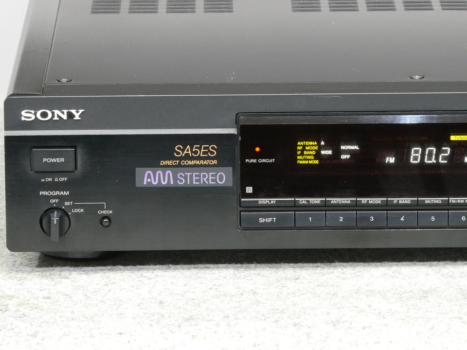 SONY ソニー/FM/AM STERO TUNER/ST-SA5ES/251957/ピュアオーディオ/Bランク/69【中古】 SONY ソニー ST-SA5ES FM/AMステレオチューナー 【中古品
