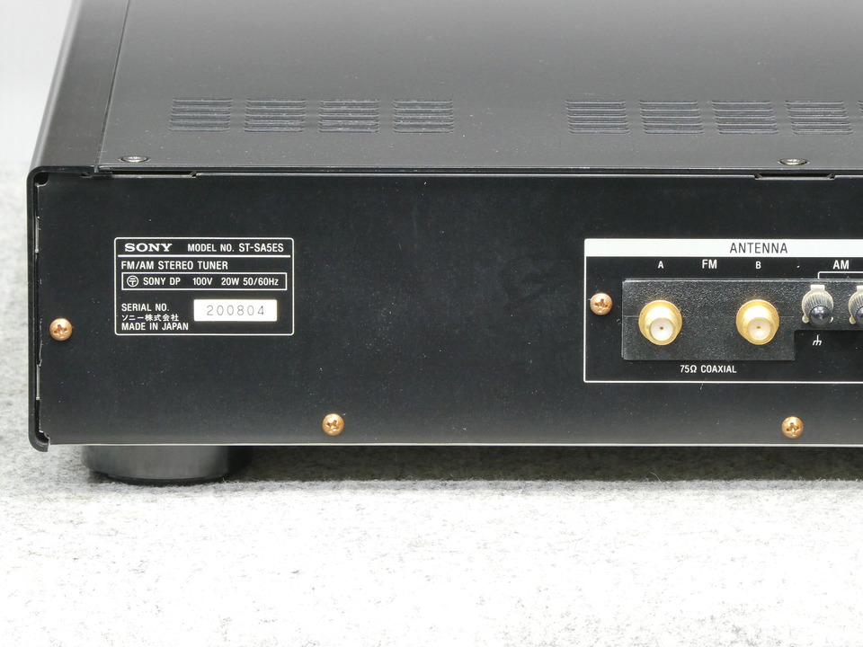 SONY ソニー/FM/AM STERO TUNER/ST-SA5ES/251957/ピュアオーディオ/Bランク/69【中古】 Amazon.co.jp: SONY ソニー ST-SA5ES FM/AMステレオチューナー
