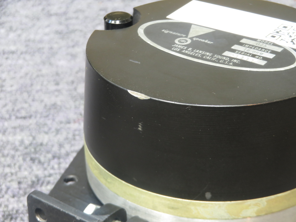 075（16Ω） JBL - HiFi-Do McIntosh/JBL/audio-technica/Jeff Rowland