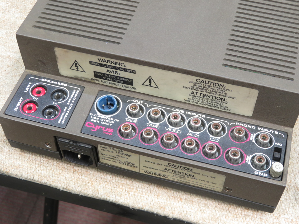 Cyrus Two MISSION - HiFi-Do McIntosh/JBL/audio-technica/Jeff