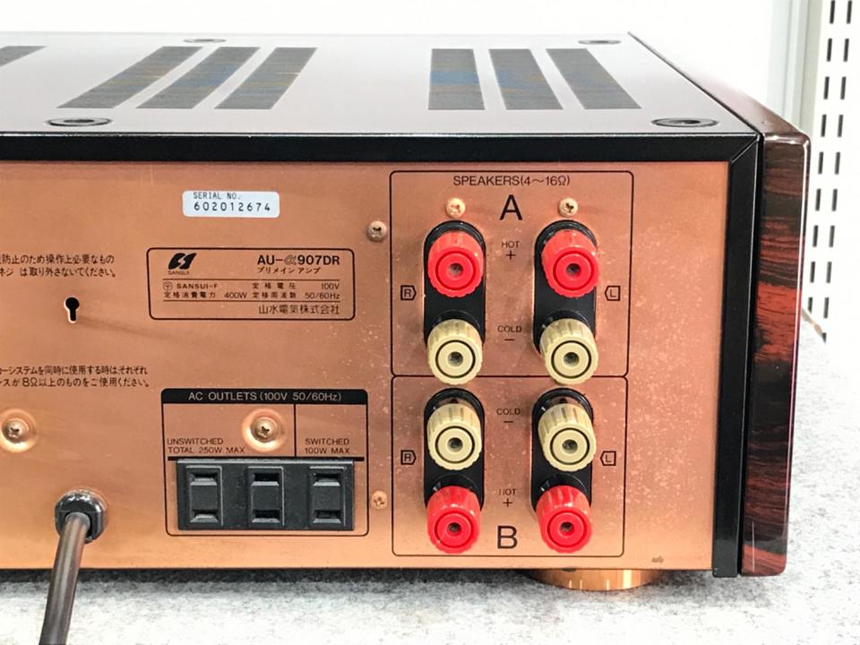 AU-α907DR SANSUI - HiFi-Do McIntosh/JBL/audio-technica/Jeff