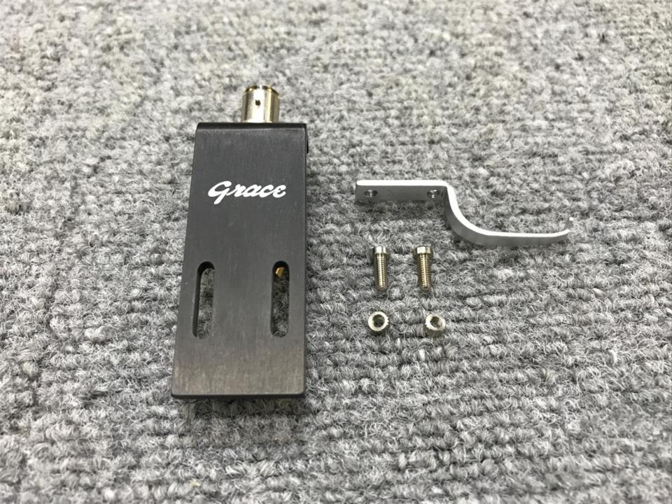 希少品Grace、グレース、品川無線カーボンファイバー製ヘッドシェルHS