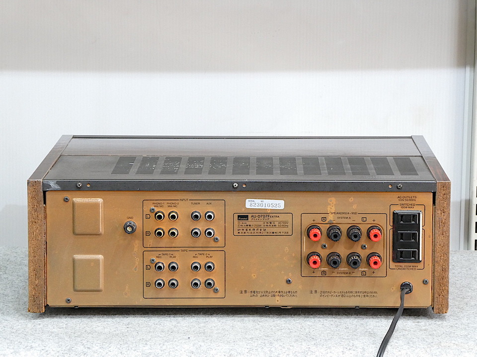 最終値下げ!　サンスイ　プリメインアンプ　AU-D707F EXTRA AU-D707F EXTRA SANSUI - 中古オーディオ 高価買取・販売