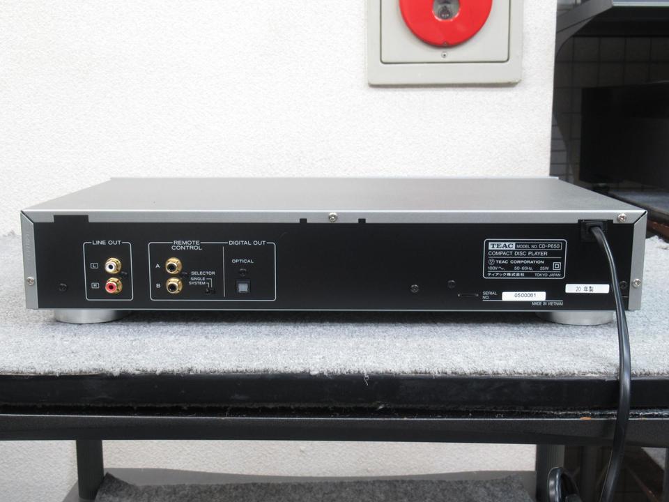 CD-P650 TEAC - 中古オーディオ 高価買取・販売 ハイファイ堂