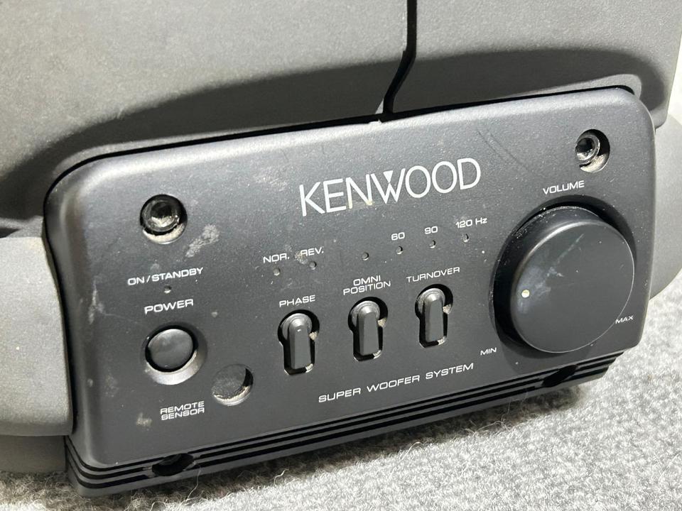 ケンウッドＳＷ−05 アンプ内蔵型スーパーウーファー KENWOOD スーパーウーファー SW-05 アンプ内蔵ウーファー - リサイクル
