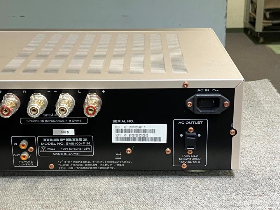 SM6100SA Ver.2 marantz - 中古オーディオ 高価買取・販売 ハイファイ堂