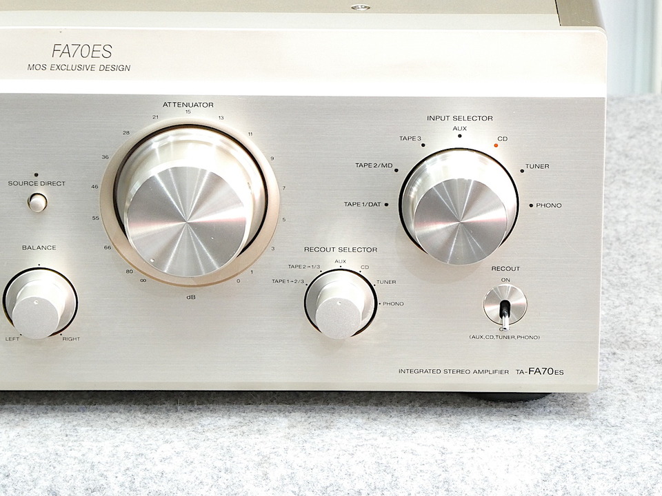 SONY ソニー プリメインアンプ INTEGRATED STEREO AMPLIFIER TA-FA70ES