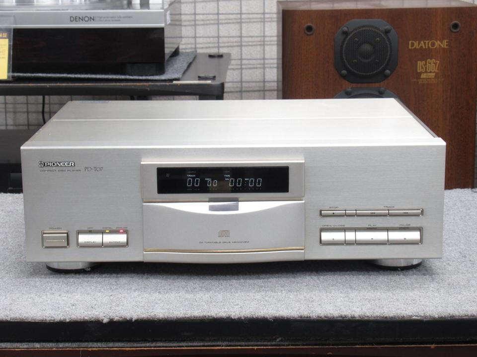 【完動品】PIONEER パイオニア PD-T07 CDプレイヤー（CDデッキ） Pioneer・パイオニア PD-T07 CDプレーヤー - YouTube